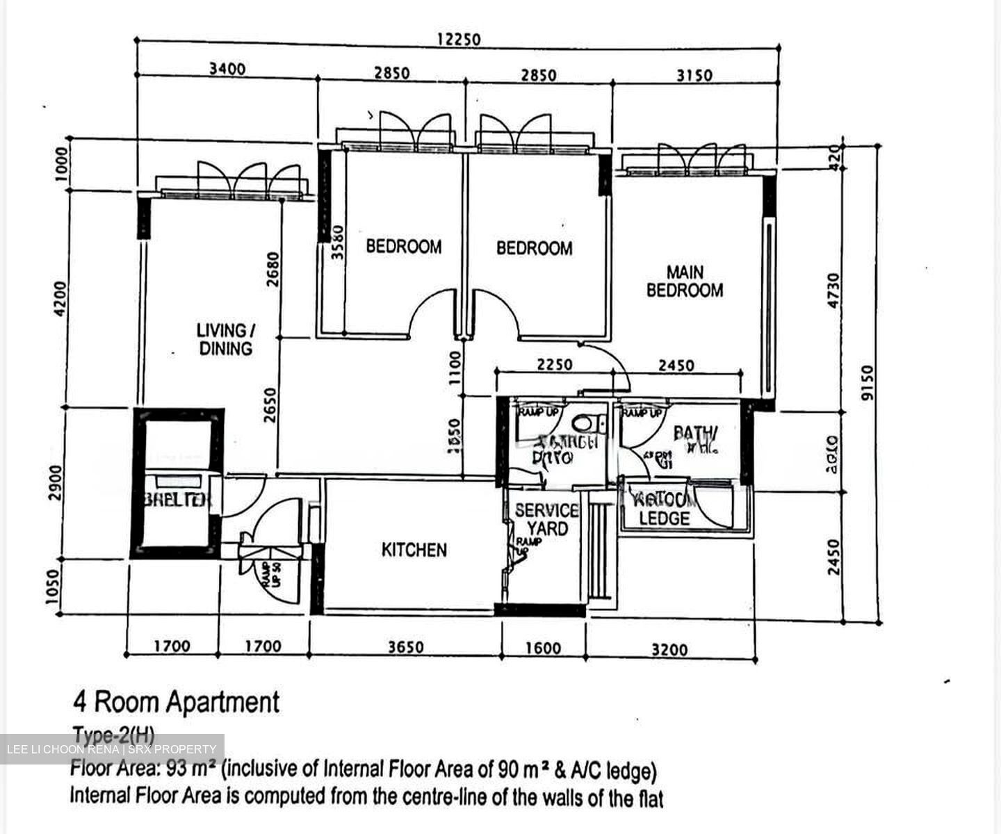 Blk 18C Macpherson Residency (Geylang), HDB 4 Rooms #577507761
